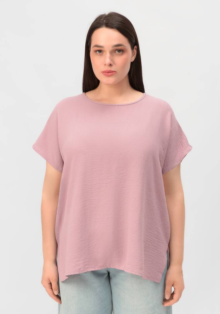 Блуза базовая со спущенной линией плеча шир.  750, рис. 27