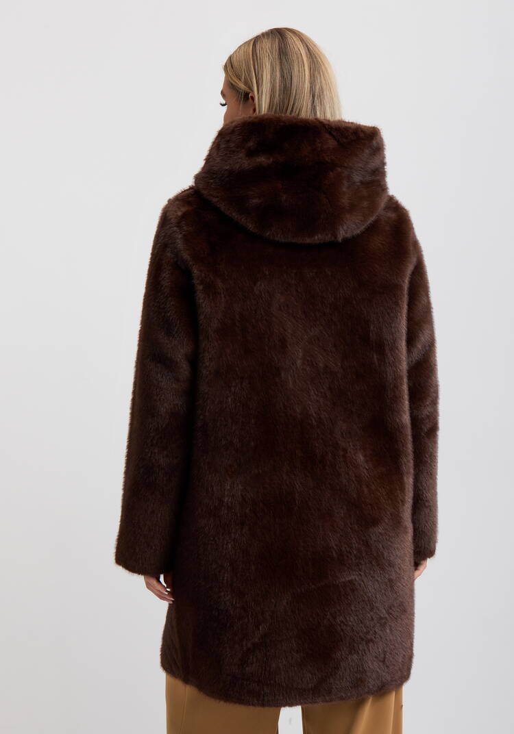 Шуба двухсторонняя Грейс шир.  750, рис. 13