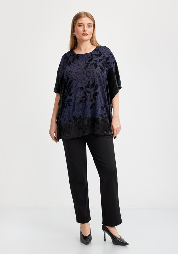 Туника из крешбархата с переливами шир.  580, рис. 7