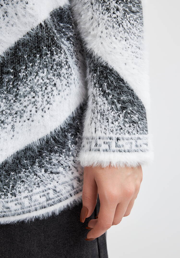 Туника с пушистым ворсом шир.  750, рис. 12