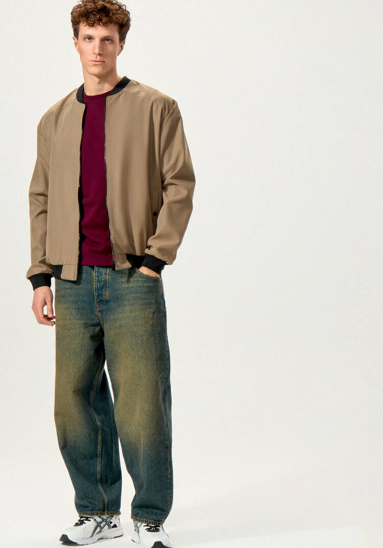 Бомбер мужской на молнии шир.  750, рис. 33