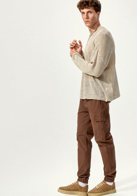 Брюки мужские с накладными карманами шир.  580, рис. 15