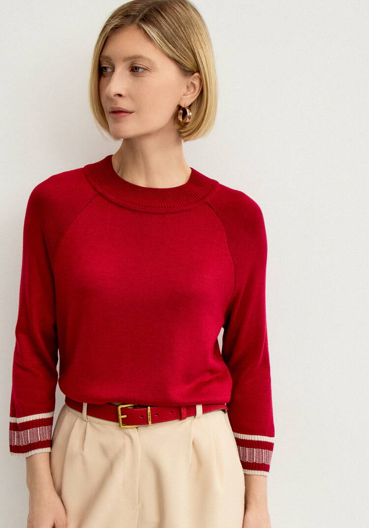 Джемпер с рукавом реглан до локтя шир.  750, рис. 14