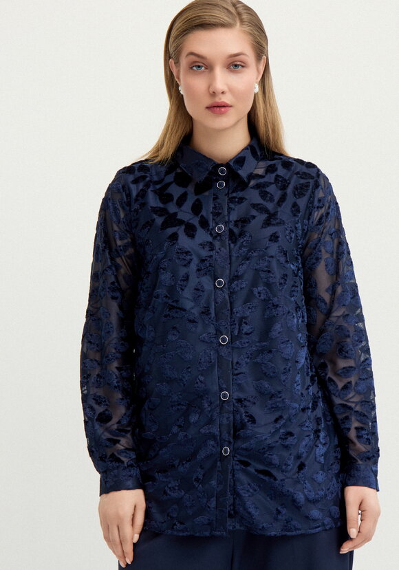 Блуза Мелaния шир.  580, рис. 20