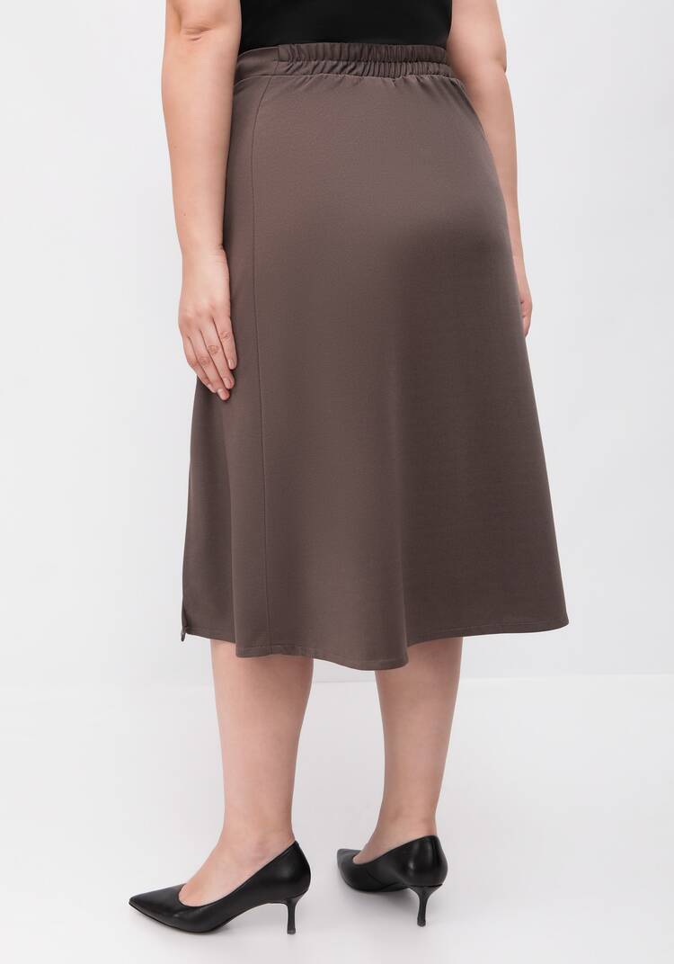 Юбка А-образного силуэта с пуговицами шир.  750, рис. 9