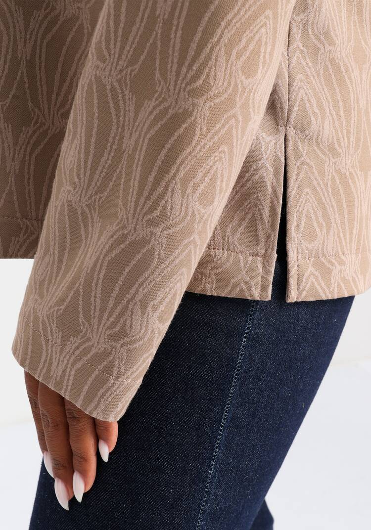 Водолазка с фактурным рисунком шир.  750, рис. 6