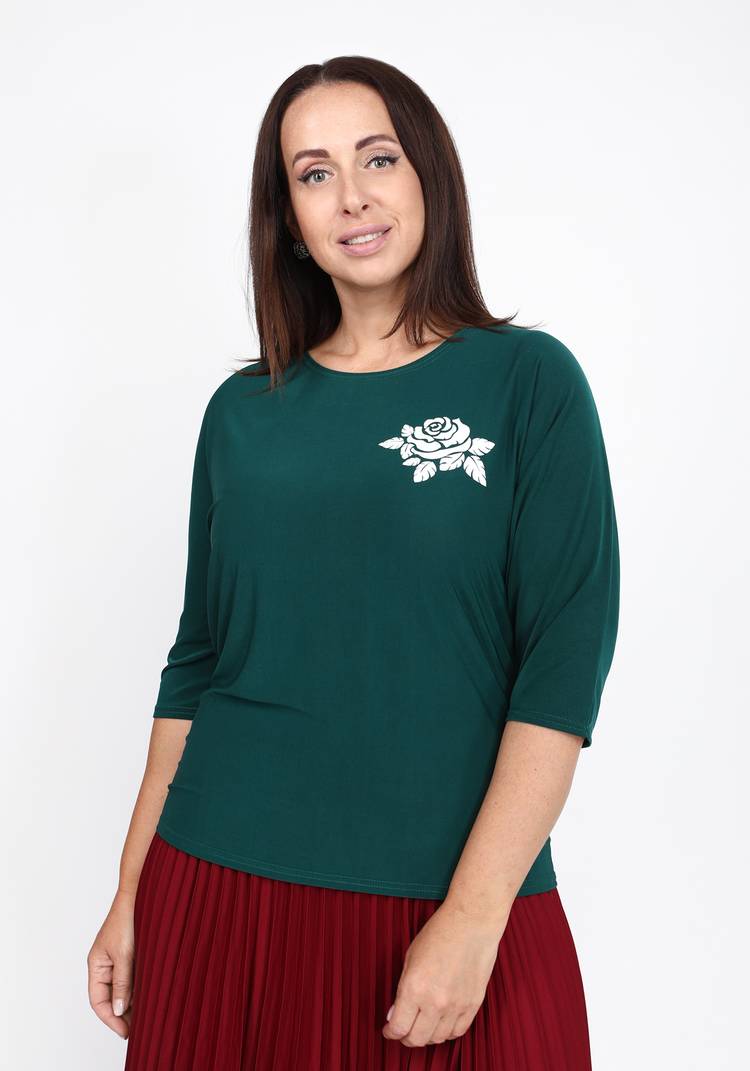 Блуза Чайная роза шир.  750, рис. 9