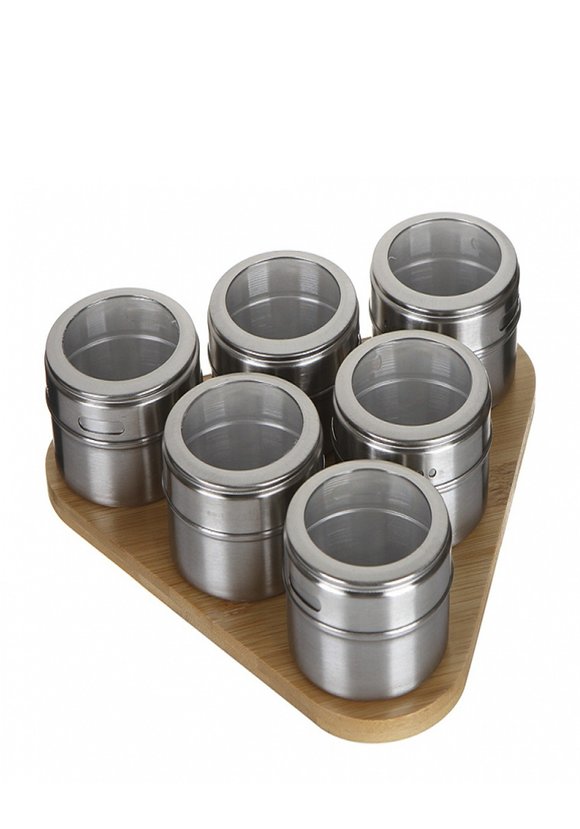 Набор для специй: 6 баночек на магнитах шир.  580, рис. 2