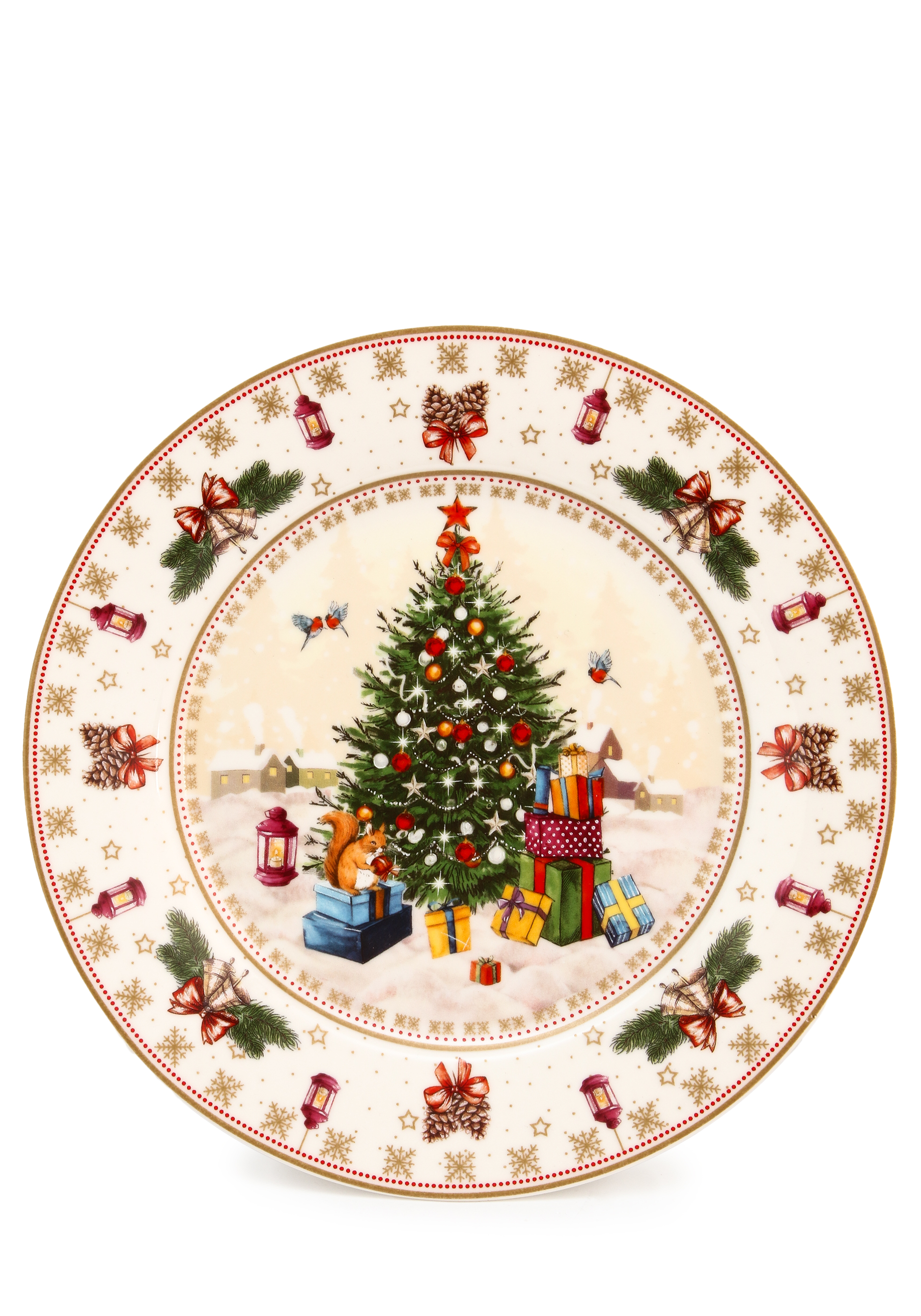 

Тарелка "Елочка", Зеленый