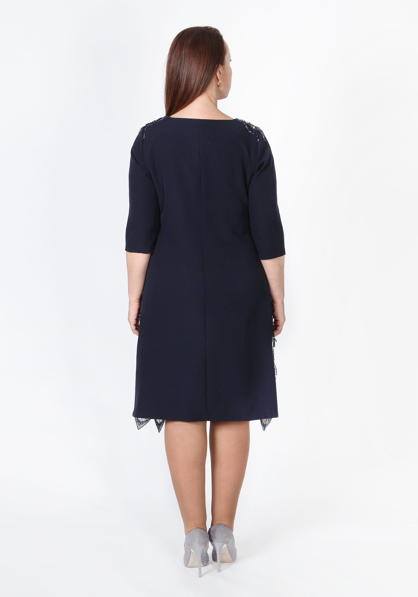 Платье «Звездные искры», размер 48, цвет черный - фото 8