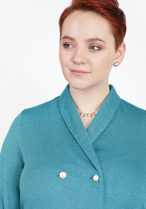 Жакет трикотажный шир.  580, рис. 4