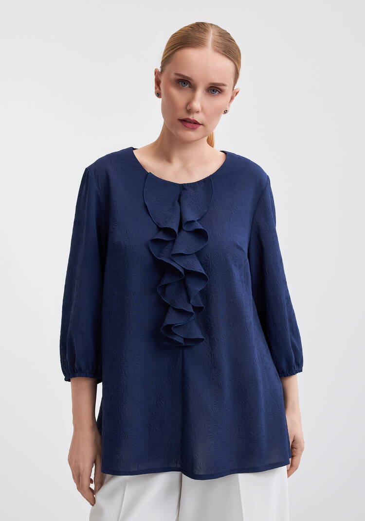 Блуза женская Леонора шир.  750, рис. 10