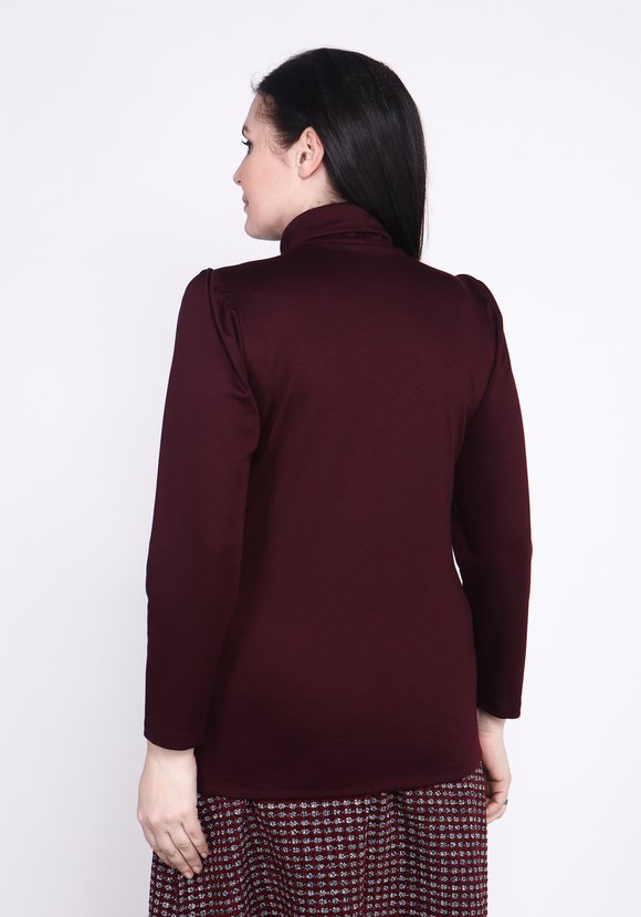 Водолазка базовая прямого кроя шир.  580, рис. 8