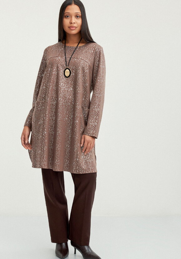 Туника с мерцающим напылением шир.  580, рис. 8