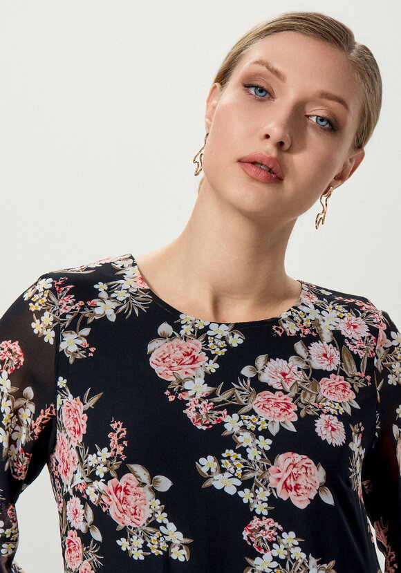 Платье миди свободного кроя шир.  580, рис. 6