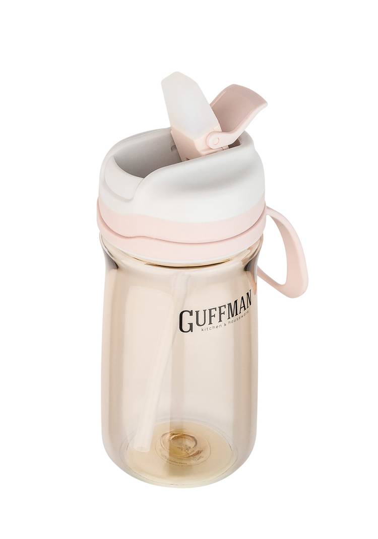 GUFFMAN бутылочка Smart kid 450 мл, розовая шир.  750, рис. 2