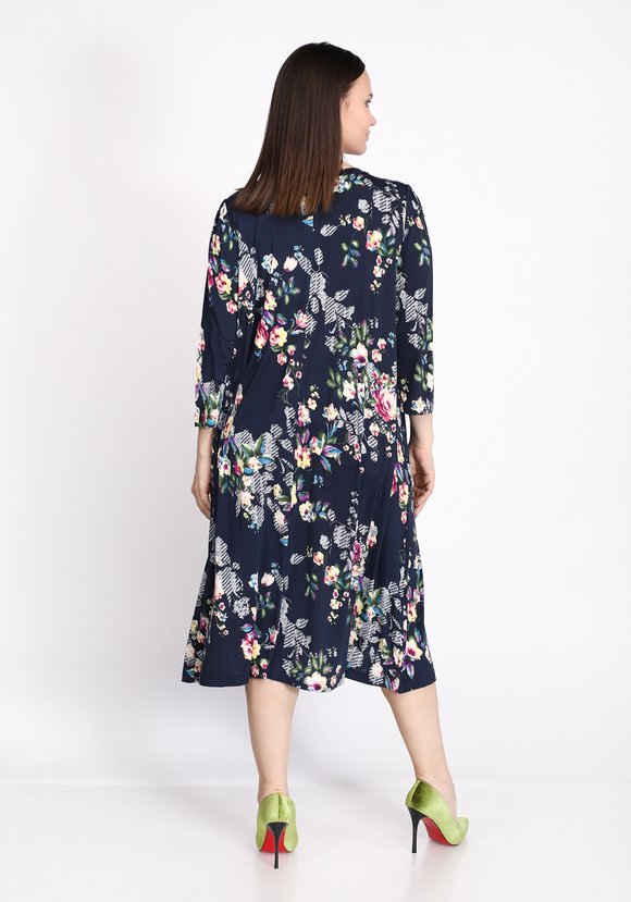 Платье Неземной пейзаж шир.  580, рис. 7