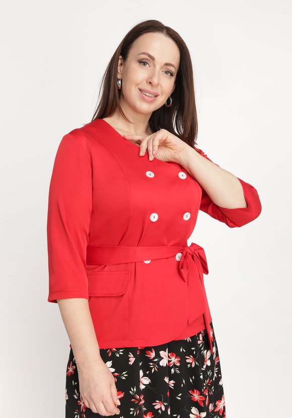 Костюм двойка: жакет и юбка шир.  580, рис. 9