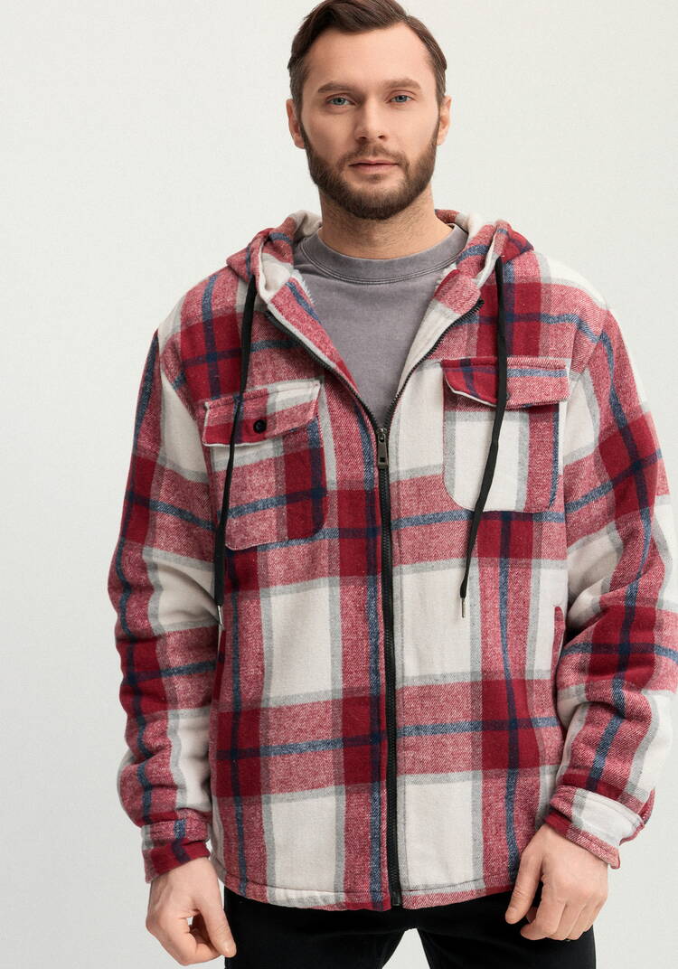 Рубашка с капюшоном и подкладом из шерпы шир.  750, рис. 23