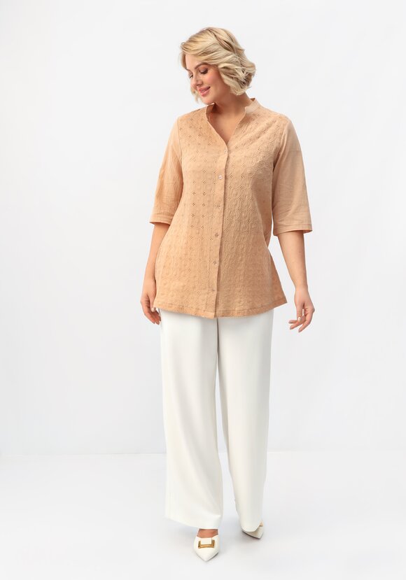 Рубашка из хлопка с шитьем шир.  580, рис. 22