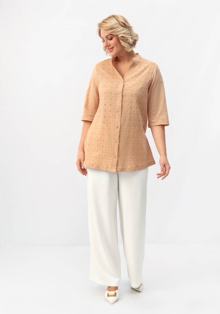 Рубашка из хлопка с шитьем шир.  750, рис. 22