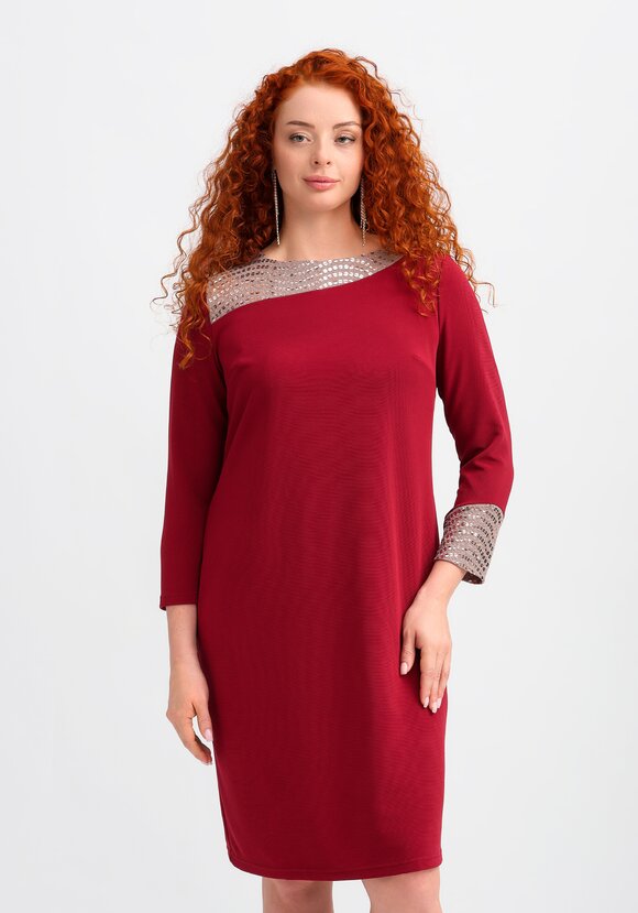 Платье с пайетками София шир.  580, рис. 7