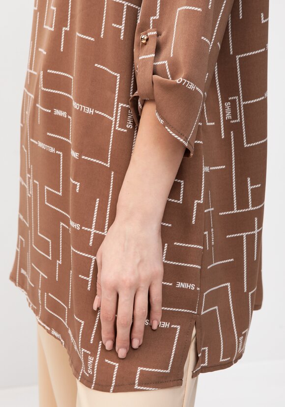 Туника с геометрическим дизайном Марта шир.  580, рис. 18