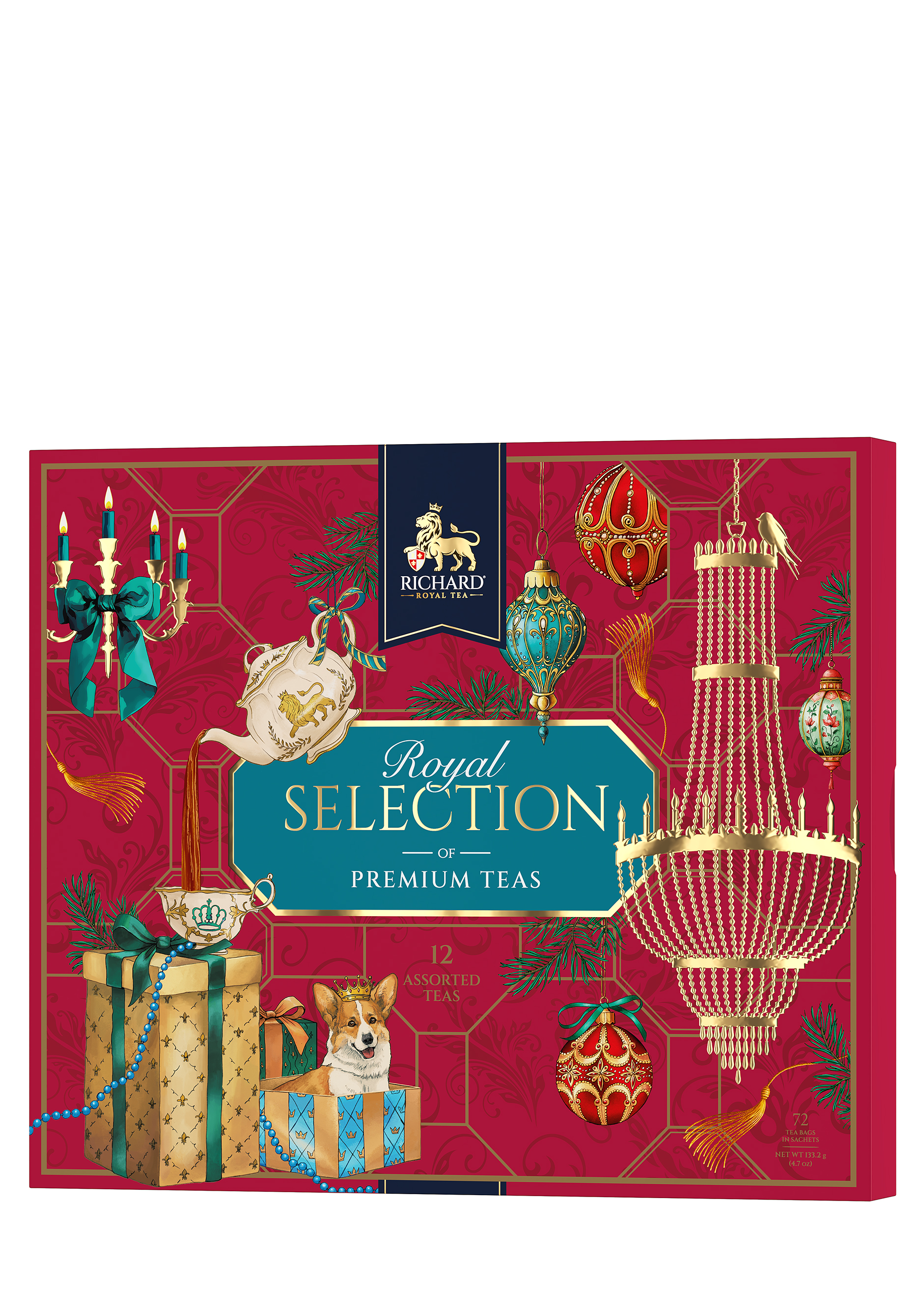 

Ассорти чаёв "Королевская коллекция", 72 саше