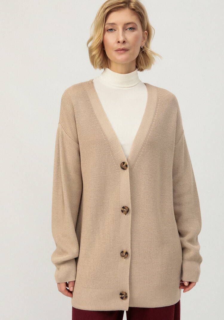 Кардиган со спущенным плечом шир.  750, рис. 16