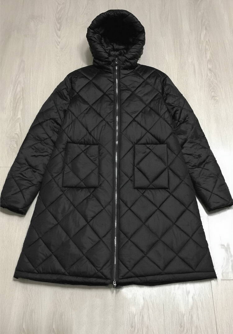 Пальто стеганое с боковыми разрезами Resale шир.  750, рис. 1