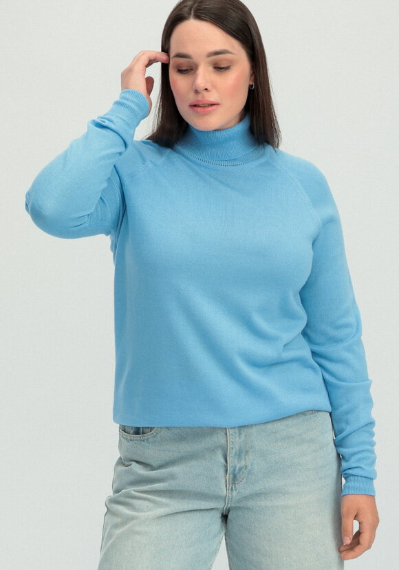 Джемпер прямого силуэта с высоким воротом шир.  580, рис. 31