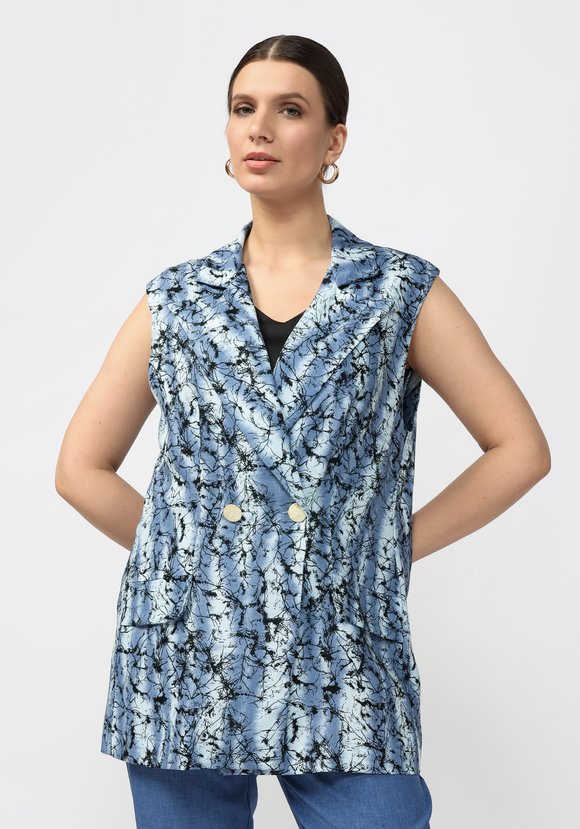 Жилет двубортный Полет шир.  580, рис. 23