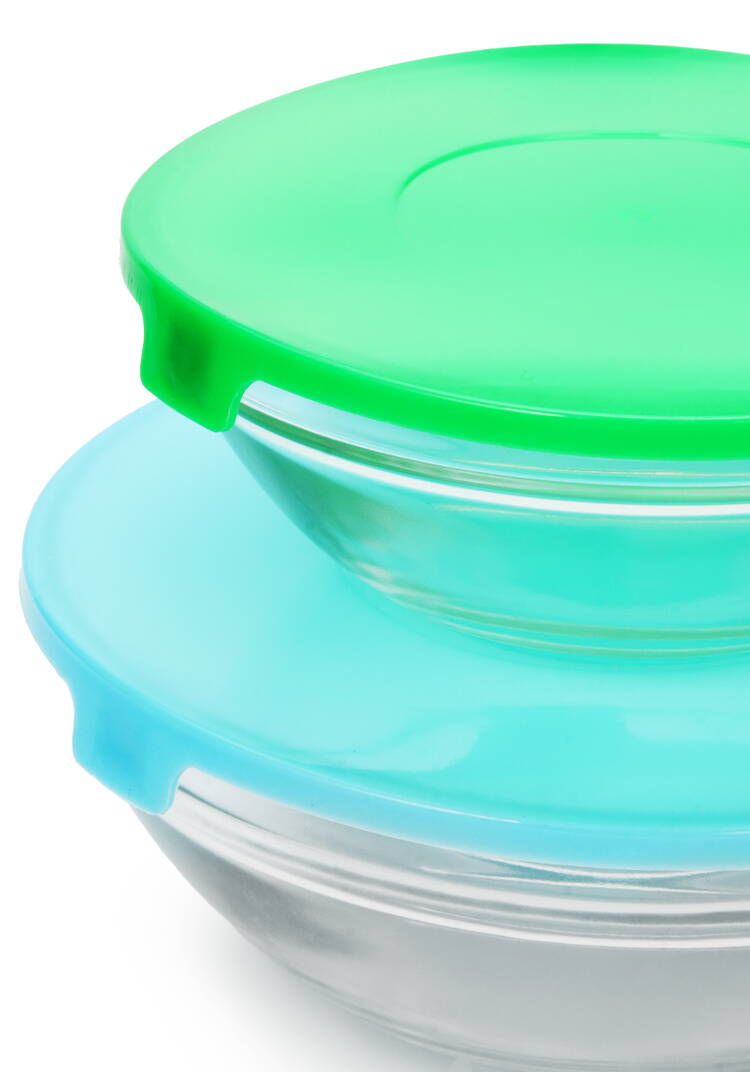 Набор стеклянных контейнеров с крышками 5 шт шир.  750, рис. 6