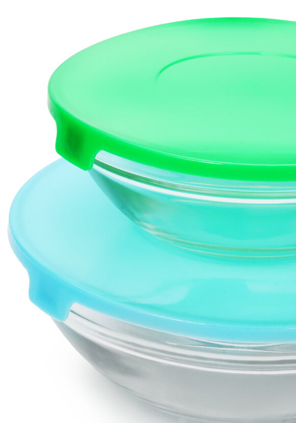 Набор стеклянных контейнеров с крышками 5 шт шир.  580, рис. 6