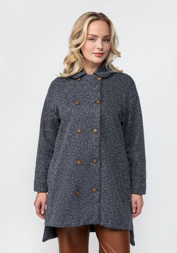 Полупальто свободного кроя шир.  580, рис. 4