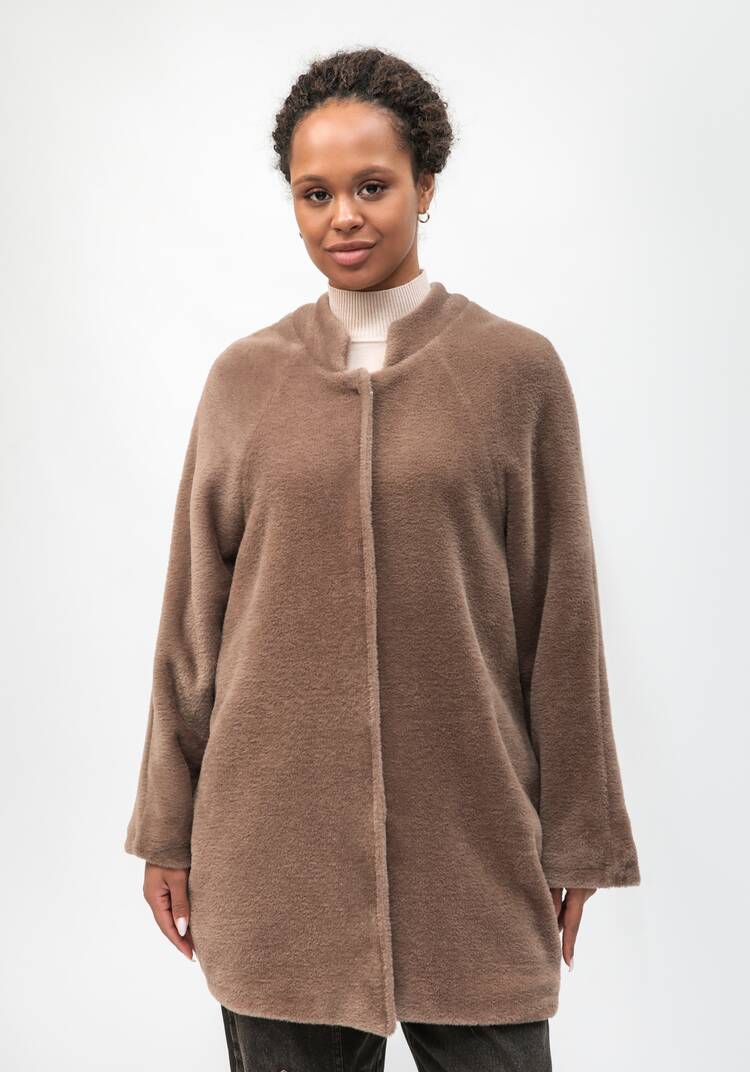 Полупальто с воротом стойка шир.  750, рис. 11