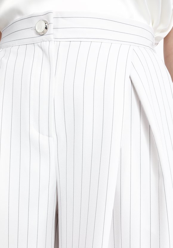 Брюки-палаццо в полоску шир.  580, рис. 11