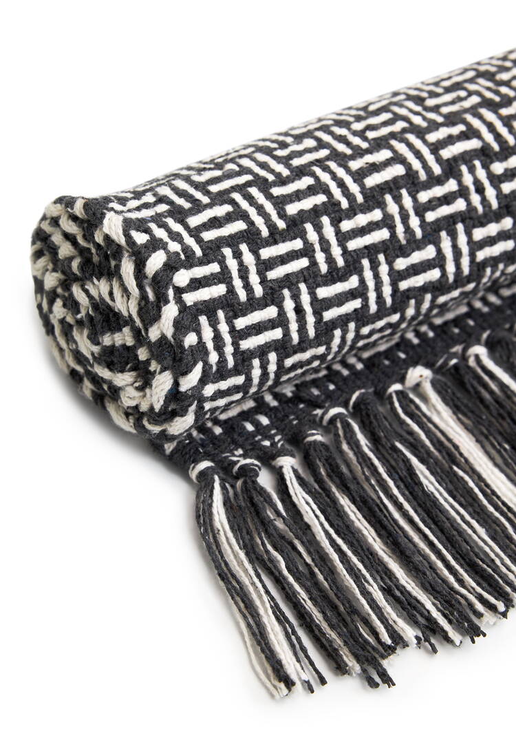 Коврик из хлопка с бахромой шир.  750, рис. 18