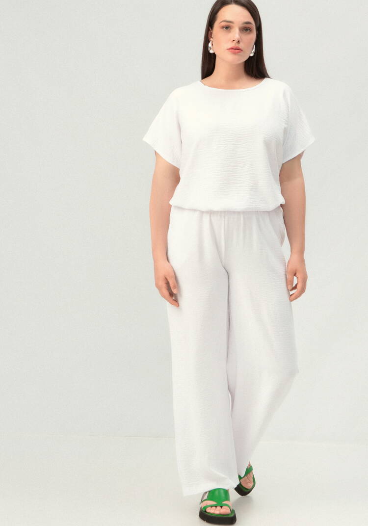 Брюки с карманами, свободного кроя шир.  750, рис. 12