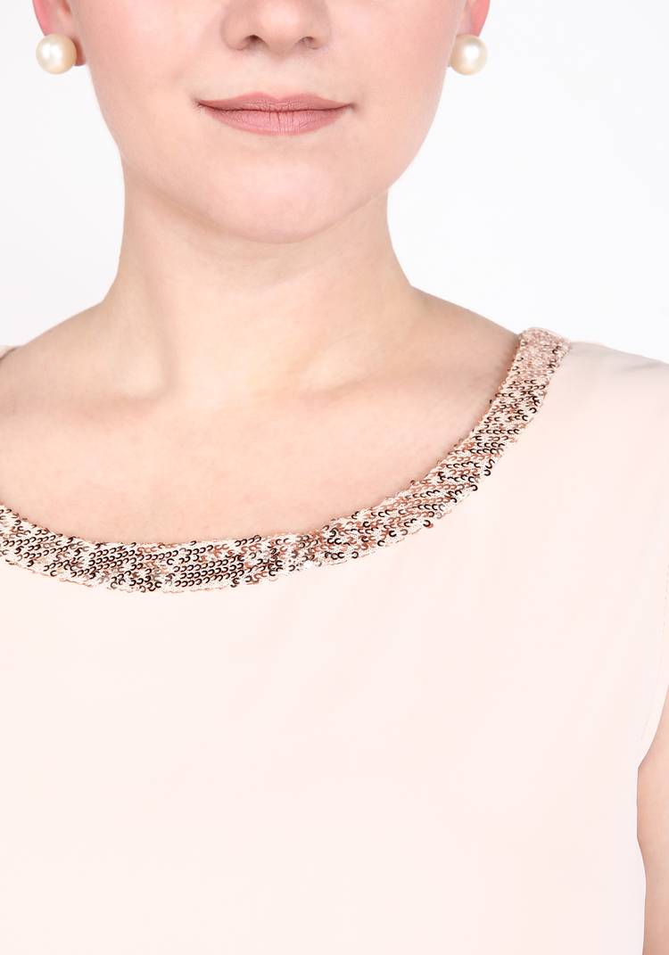Топ с отделкой из пайеток шир.  750, рис. 4