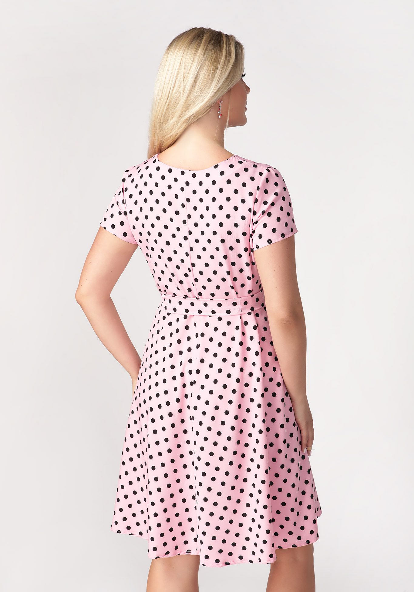 Платье А-силуэта «Легкость дня», цвет розовый, размер 50 - фото 3