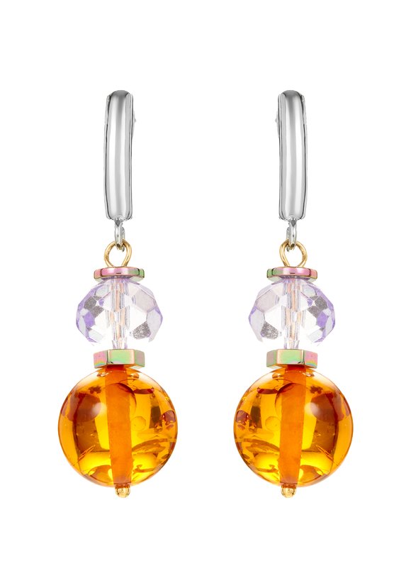 Серьги  Шикарный образ шир.  580, рис. 1