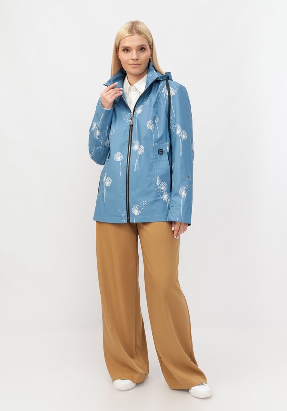 Ветровка с капюшоном на молнии и принтом шир.  580, рис. 9