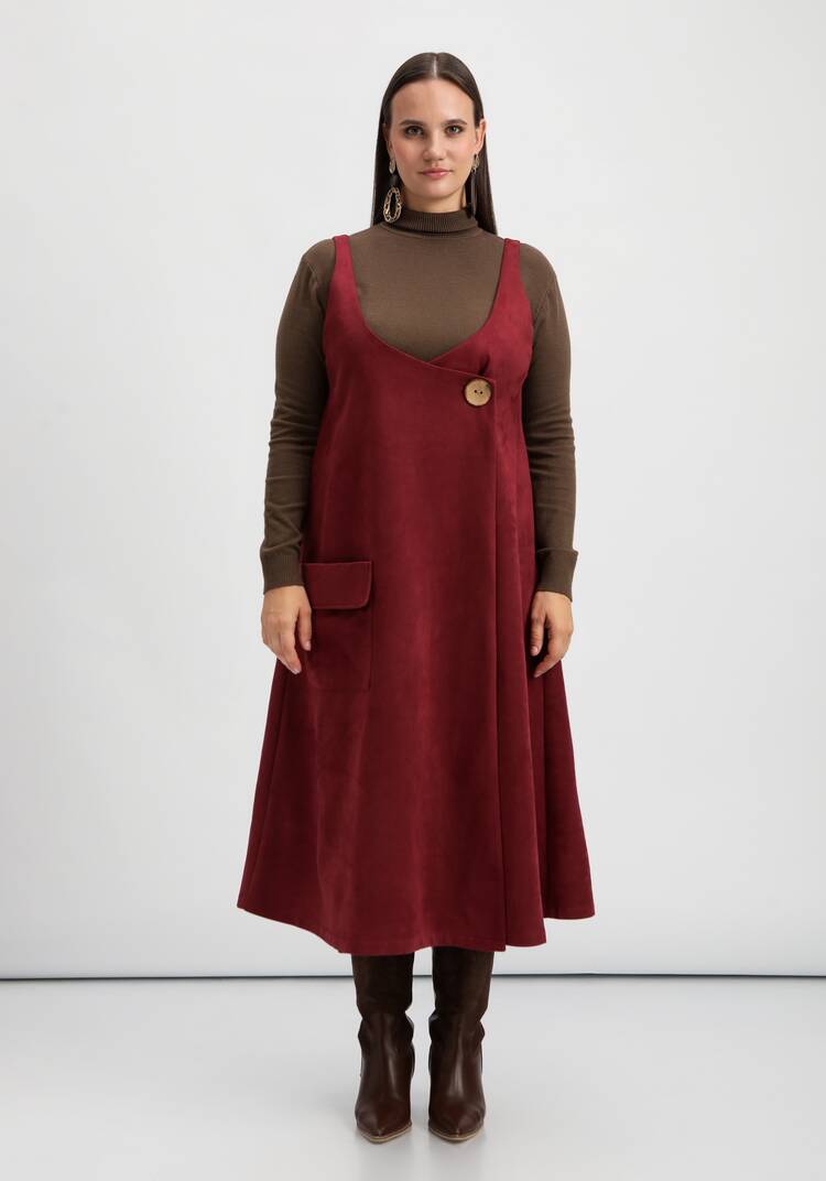 Сарафан оверсайз с накладным карманом шир.  750, рис. 22