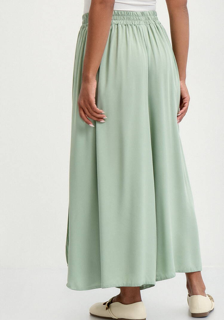 Юбка-брюки свободного кроя на резинке шир.  750, рис. 19