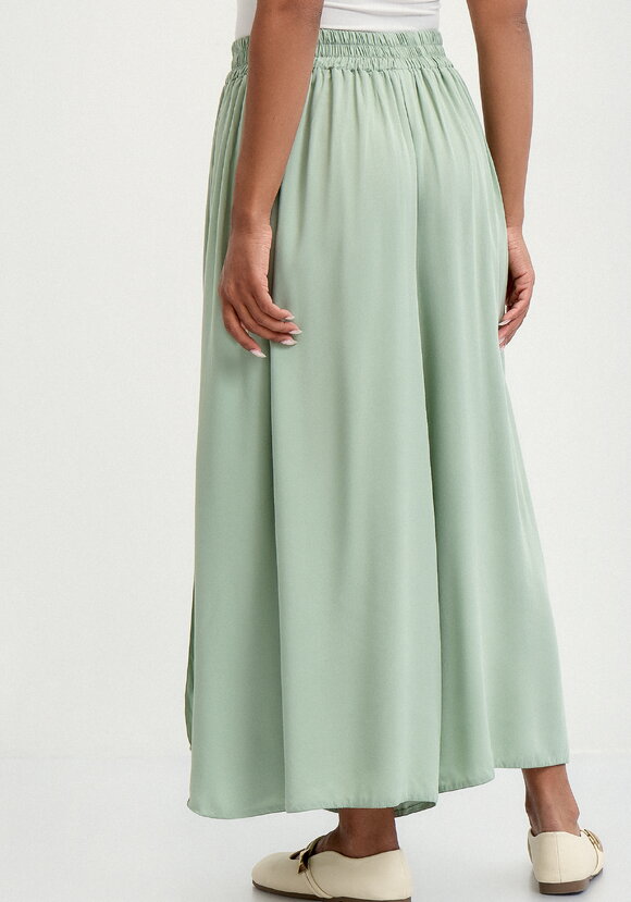 Юбка-брюки свободного кроя на резинке шир.  580, рис. 19