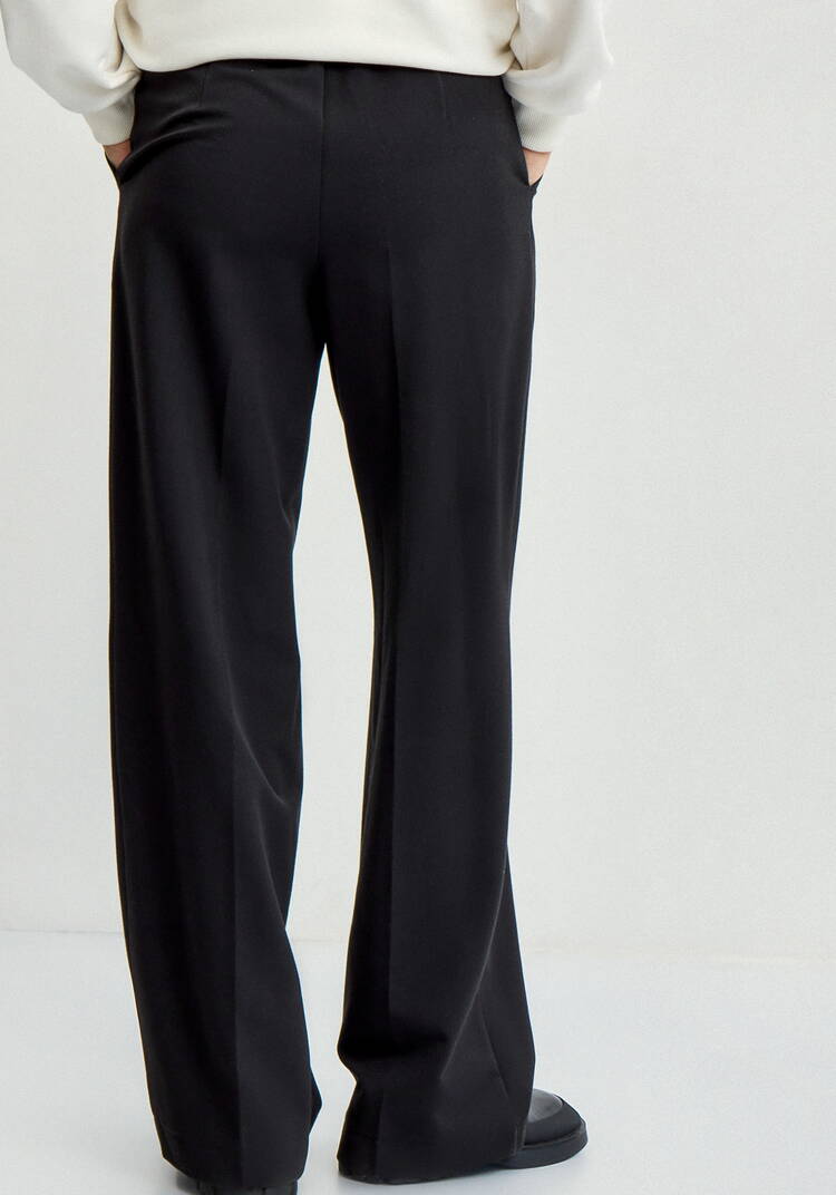 Брюки прямого кроя от бедра шир.  750, рис. 3