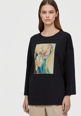 Лонгслив с принтом Флоренция