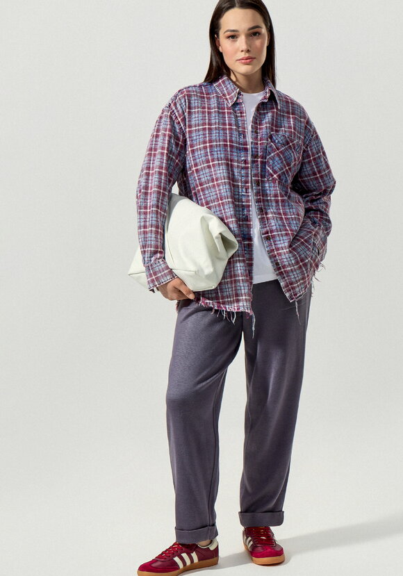 Брюки зауженные книзу шир.  580, рис. 16