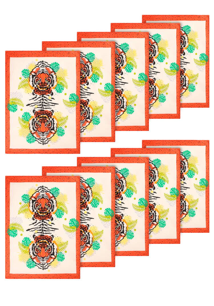Полотенце кухонное Тигр, 10 шт. шир.  750, рис. 1